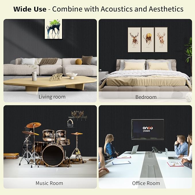 Acoustic Panels, 10 Pack Sound Panels Noise Reducing - Image 5