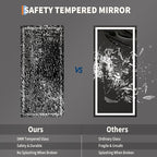 LED Bathroom Mirror 60 x 30 inch, Lighted Bathroom Vanity Mirror - Image 5