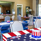 Kochorie 100 Ft x 54 Inch 4th of July Tablecloth Roll in Slide Cutter Box - Image 6