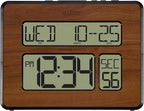 La Crosse Technology 513-1419BL-WA-INT Atomic Large Full Digital Calendar Clock - Image 2