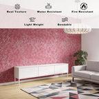 3D Wall Panels - 4PCS 47.2"x23.6" Faux Stone Wall Covering - MCM Modified Clay - Image 3