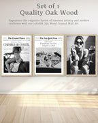 iHery Everything You Can Imagine Is Real Framed Trendy NewsPaper Wall Art - Image 5