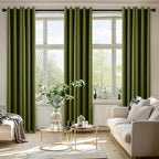 MIULEE Blackout Curtains for Bedroom Living Room 2 Panels, Thermal Insulated - Image 6