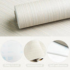 YXTII 20.8" x 393.7" Grasscloth Peel and Stick Wallpaper, Textured Wallpaper - Image 6