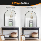 Delma Arched Bathroom Mirror, Living Room and Entryway - Image 6