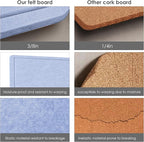 Lightomorrow Bulletin Board, 35 x 17 1/2 inches Felt Board - Image 6