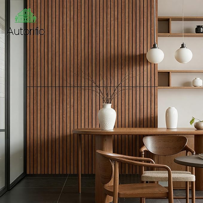 Wood Veneer Sound Panels, 10 Pack 47.2”x23.6” Wall Panels, Decorative Acoustic - Image 4