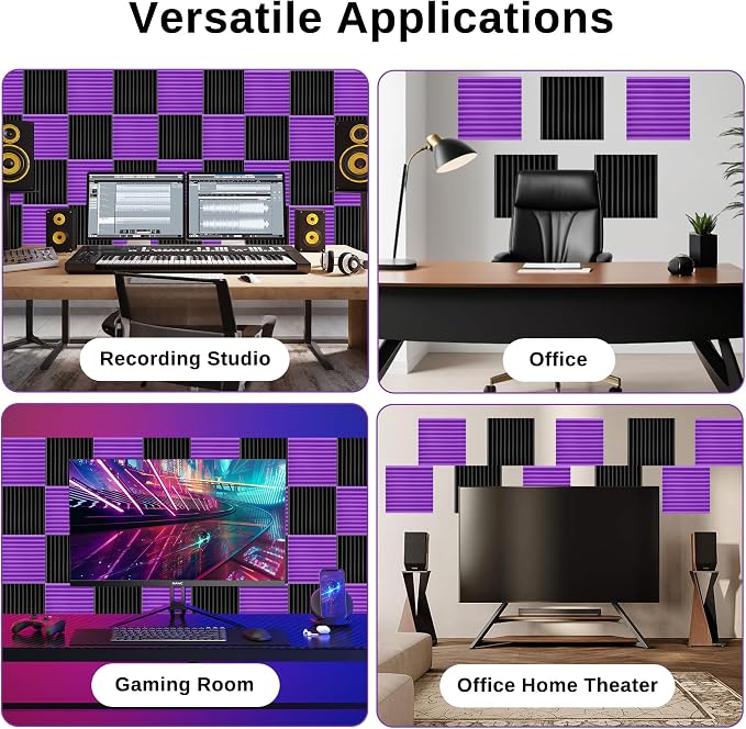 52 Pack Acoustic Foam Panels - Image 5