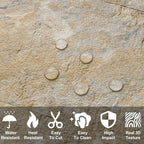 AULIGET Sandstone Peel and Stick Backsplash Wall Tiles - Image 3