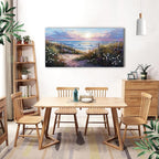 hyidecorart Blue Ocean Artwork Pictures Canvas Wall Art - Image 6