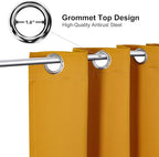 ChrisDowa Grommet Blackout Curtains - Image 2