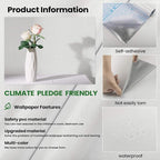 White Textured Wallpaper Peel and Stick - Image 6