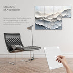 JaneTech 8-Pack Art Acoustic Wall Panels 48x32 Inches Acoustic Treatment - Image 6