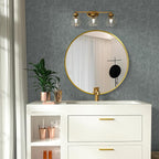Yasinet Peel and Stick Wallpaper Removable Wallpaper Modern Grey-Green Embossed - Image 3