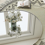 GLSLAND-30x71 inch Wall Mount Arched Full Length Mirror-Aluminum Alloy Frame - Image 3