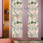 JiffDiff Floral Wallpaper Peel and Stick 17.3"x118" Pink Farm Wildwood Stick on - Image 7