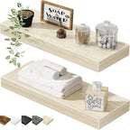 QEEIG Bathroom Floating Shelves by QEEIG