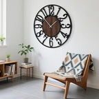 32'' Large Wall Clock with Adjustable Night Light, Glow in The Dark Decorative - Image 8