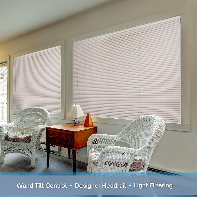 LOTUS & WINDOWARE Cordless Mini Blind, Window Blinds - Image 3