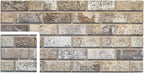Dundee Deco 3D Wall Panels Faux Brick by DundeeDeco