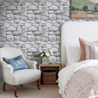 Commomy 3D Faux Stone Wall Panel Peel and Stick Wall Tiles - Image 8