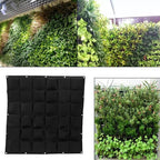 Ogrmar 36 Pockets Vertical Wall Garden Planter Plant Grow Bag - Image 3