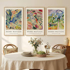 Large Framed Matisse Wall Art for Living room, Retro Vintage Matisse Famous - Image 3