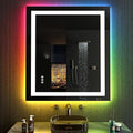 LOAAO 28"X32" LED Bathroom Mirror by LOAAO