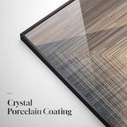 Large Framed Black and Gold Modern Luxury Abstract Wall Art - Image 5