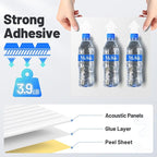12 Pack Sound Proof Foam Panels - Image 4