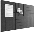 Bumusty Large Cork Board Alternative-36 x 24" Felt Bulletin Board Tiles by BUMUSTY