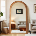 Antok Full Length Mirror 82"×44" Floor Mirror Standing Tall Mirror, Arched - Image 2
