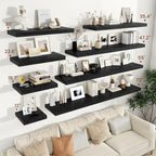 Vivelove 12" Deep Floating Shelves - Image 2