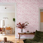 JiffDiff Floral Vintage Wallpaper Peel and Stick - Image 2