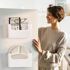 Wall Mount File Organizer Holder Hanging File Organizer Door Office Mail - Image 3
