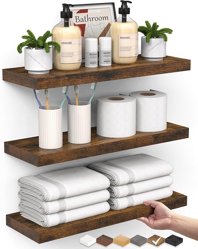 BAYKA Bathroom Floating Shelves by Bayka