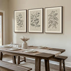 Large Framed Botanical Wall Art - Image 2