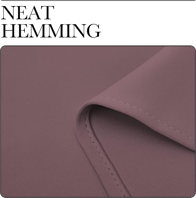 NICETOWN Dry Rose Room Darkening Curtains - Image 8