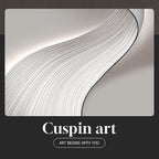 Large Framed Modern Abstract Wall Art, 3 Piece Minimalist Bright Style Prints - Image 8