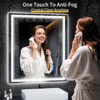 36"x32" LED Bathroom Mirror - Image 4