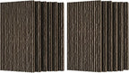 3D Faux Stone Wall Panels, Lightweight & Waterproof Accent Marble Flowing Stone by Gahowlen