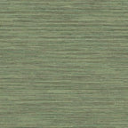 Tempaper Textured Green Horizontal Faux Grasscloth Removable Peel and Stick by TempaperCo