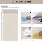 Gray Grasscloth Peel and Stick Wallpaper Renter Friendly Wall Covering Adhesive - Image 9