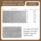 3D Stone Wall Panels, 3D Lightweight Wall Panels - Image 3