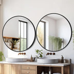 Black Bathroom Mirrors for Wall - Image 8