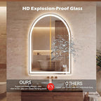 Sweetcrispy 24“×36” LED Bathroom Backlit Mirror - Image 2