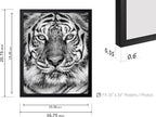 Poster Master Vintage Tiger Face Print - Image 3