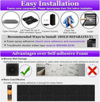 TroyStudio Thick Acoustic Foam Panels, Dense Soundproof Padding Tile, Recording - Image 6