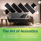 Acoustic Panels 12-Pack Soundproof Wall Panels 12"x12"x0.4" Decorative Sound - Image 2