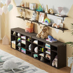 DINZI LVJ Long Wall Shelves, 55.1Inch Wall Mounted Shelves Set of 2, Extra - Image 6